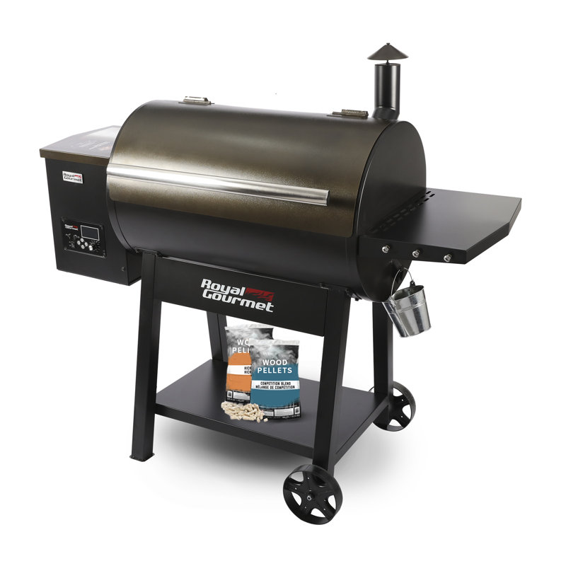 Royal Gourmet Pl2032, Wood Pellet Grill With Intelligent Digital